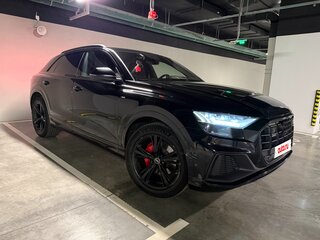 2021 Audi Q8 45 TDI I (4M), чёрный, 8100000 рублей, вид 3