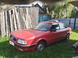 1993 Audi 80 V (B4), красный, 170000 рублей, вид 4