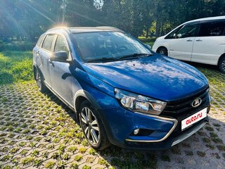 2021 Lada (ВАЗ) Vesta SW Cross I, синий, 1250000 рублей, вид 2