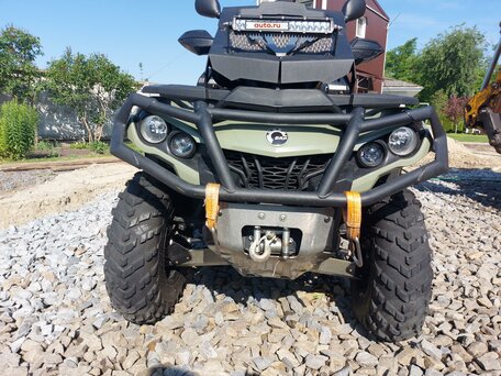 2018 BRP Can-Am Outlander 650, зелёный, 2000000 рублей, вид 4