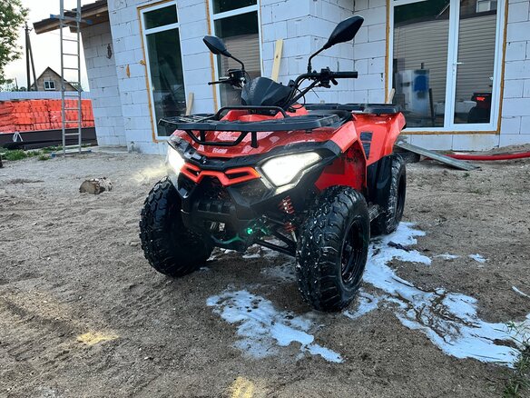 2024 Loncin Overland200, красный, 295000 рублей - вид 1