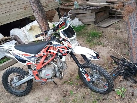 2023 Kayo Basic TT125, оранжевый, 85000 рублей, вид 3