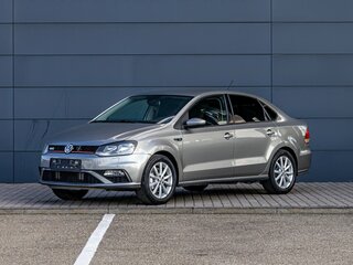 2016 Volkswagen Polo V Рестайлинг, серебристый, 1155000 рублей, вид 1