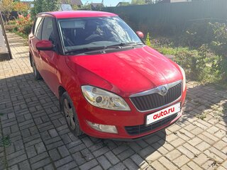 2013 Skoda Fabia II Рестайлинг, красный, 1050000 рублей, вид 1