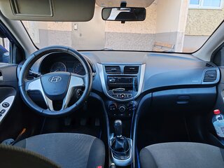 2013 Hyundai Solaris I, синий, 550000 рублей, вид 4