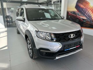 2026 Lada (ВАЗ) Largus Cross I Рестайлинг, серебристый, 1967000 рублей, вид 2