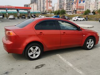 2007 Mitsubishi Lancer X, красный, 850000 рублей, вид 2