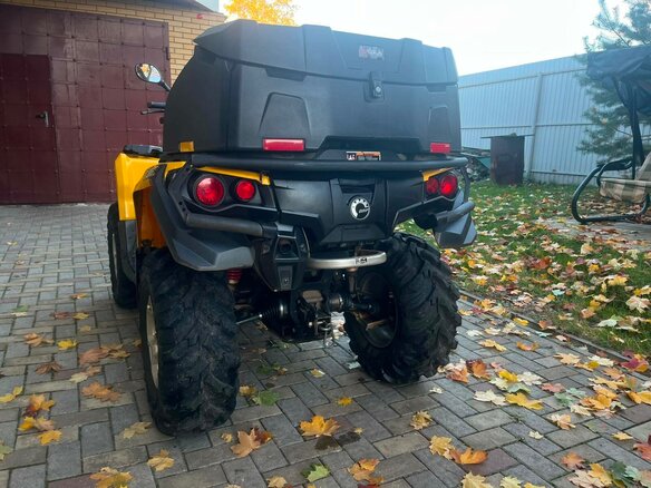 2012 BRP Can-Am Outlander MAX 500, жёлтый, 850000 рублей - вид 2