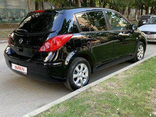 2008 Nissan Tiida I, чёрный, 850000 рублей, вид 4