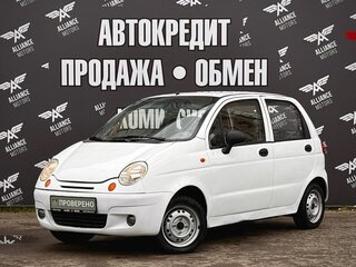 2002 Daewoo Matiz I Рестайлинг, белый, 129000 рублей, вид 3