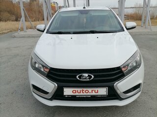 2016 Lada (ВАЗ) Vesta I, белый, 700000 рублей, вид 2