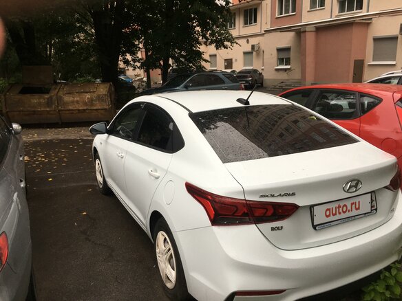 2019 Hyundai Solaris II, белый, 1500000 рублей - вид 4