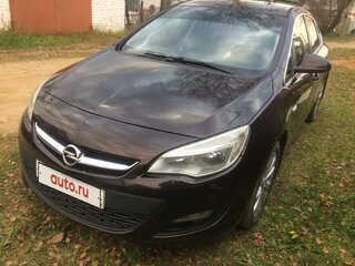 2014 Opel Astra J Рестайлинг, коричневый, 660000 рублей, вид 5