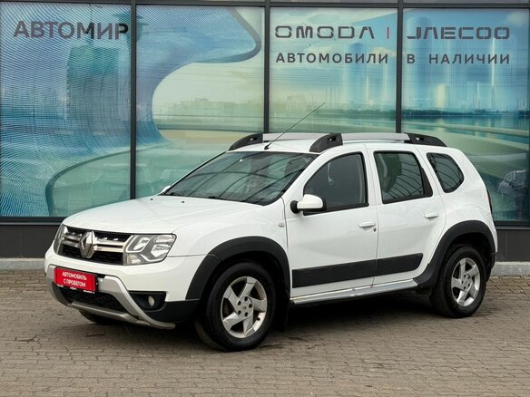 2015 Renault Duster I Рестайлинг, белый, 740000 рублей
