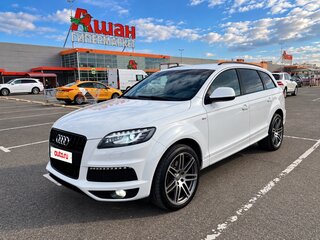 2013 Audi Q7 I (4L) Рестайлинг, белый, 2700000 рублей, вид 1