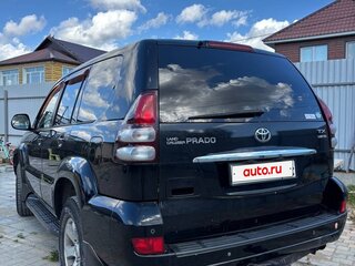 2006 Toyota Land Cruiser Prado 5-speed 120 Series, чёрный, 1500000 рублей, вид 3