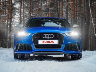 2016 Audi RS 6 performance III (C7) Рестайлинг, синий, 6300000 рублей, вид 2