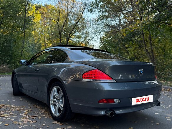 2007 BMW 6 серии 630i II (E63/E64), серый - вид 6