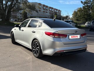 2017 Kia Optima IV, серебристый, 1520000 рублей, вид 4