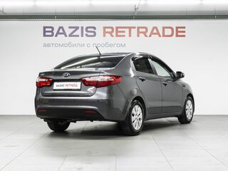 2014 Kia Rio 6-speed III, серый, 1080000 рублей, вид 5