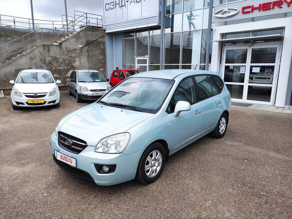 2008 Kia Carens II (UN), серый - вид 1