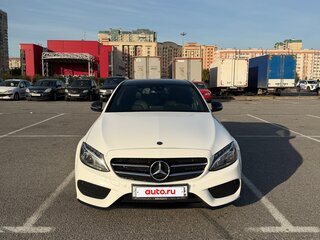 2017 Mercedes-Benz C-Класс 180 9G-TRONIC IV (W205), белый, 2300000 рублей, вид 3