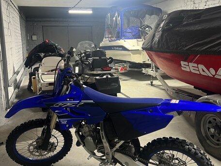 2021 Yamaha YZ125, синий, 780000 рублей, вид 4