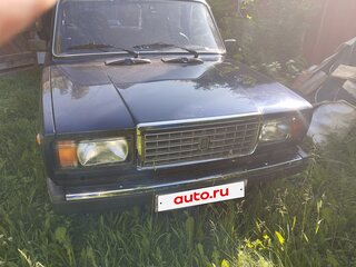 2011 Lada (ВАЗ) 2107, синий, 500000 рублей, вид 1
