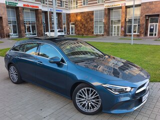2021 Mercedes-Benz CLA 200 II (C118, X118), синий, 2170000 рублей, вид 2