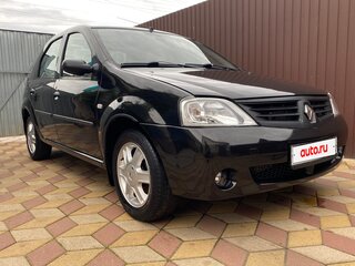 2009 Renault Logan I, чёрный, 690000 рублей, вид 5