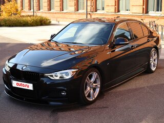 2018 BMW 3 серии 320i xDrive VI (F3x) Рестайлинг, чёрный, 2990000 рублей, вид 4