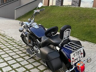 2006 Yamaha XVS650 Drag Star, синий, 580000 рублей, вид 4
