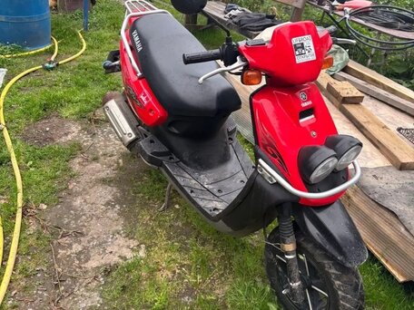 2008 Yamaha BWs, красный, 135000 рублей, вид 5