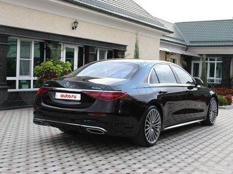 2021 Mercedes-Benz S-Класс 500 Long 4MATIC VII (W223), чёрный, 12700000 рублей, вид 5