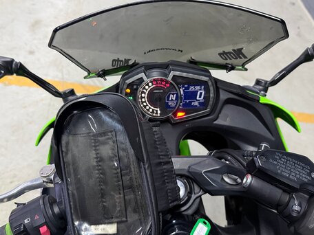 2017 Kawasaki Ninja 650, зелёный, 570000 рублей, вид 2