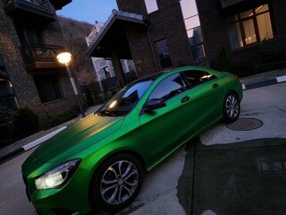 2014 Mercedes-Benz CLA 200 I (C117, X117), зелёный, 1990000 рублей, вид 2
