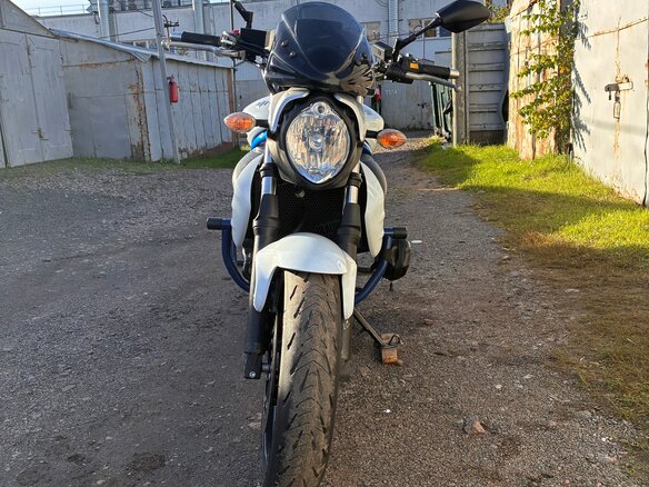 2009 Suzuki SFV 650 Gladius, синий, 375000 рублей - вид 11