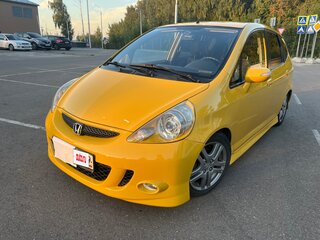 2008 Honda Jazz I Рестайлинг, жёлтый, 750000 рублей, вид 2