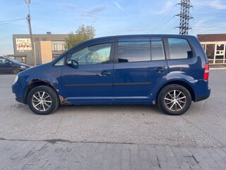 2003 Volkswagen Touran I, синий, 270000 рублей, вид 2