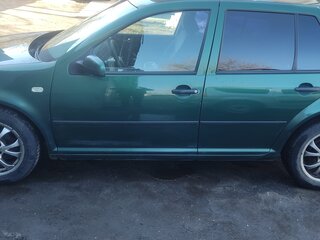 1998 Volkswagen Golf IV, зелёный, 500000 рублей, вид 2