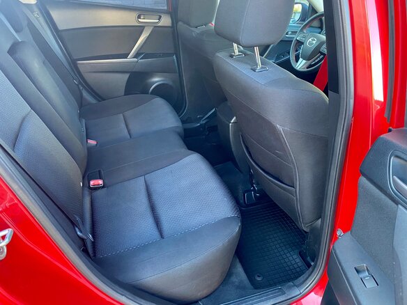2009 Mazda 3 II (BL), красный - вид 18