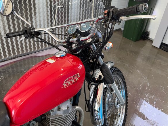2001 Honda CB 400SS, красный, 350000 рублей - вид 8