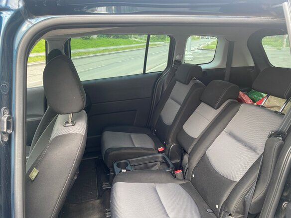 2007 Mazda 5 I (CR) Рестайлинг, синий, 1000000 рублей - вид 4
