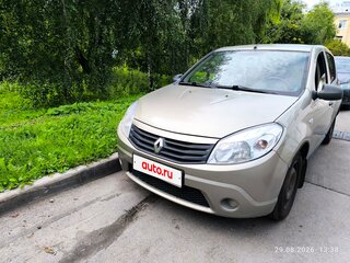 2010 Renault Sandero I, бежевый, 450000 рублей, вид 1