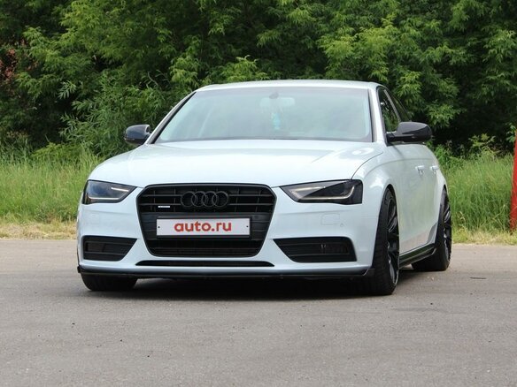 2013 Audi A4 IV (B8) Рестайлинг, белый - вид 8