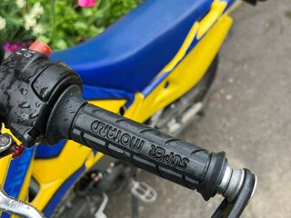 2004 Husqvarna SM 400, жёлтый, 350000 рублей, вид 2