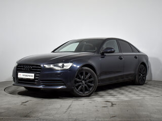 2014 Audi A6 IV (C7), чёрный, 1300000 рублей, вид 1