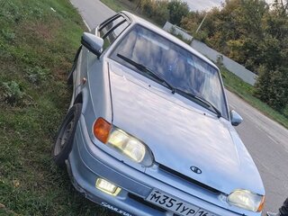 2005 Lada (ВАЗ) 2115, серебристый, 85000 рублей, вид 1