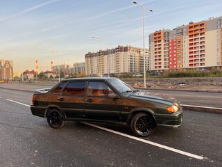 2007 Lada (ВАЗ) 2115, зелёный, 99000 рублей, вид 4