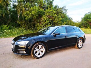 2018 Audi A4 V (B9), чёрный, 1950000 рублей, вид 2